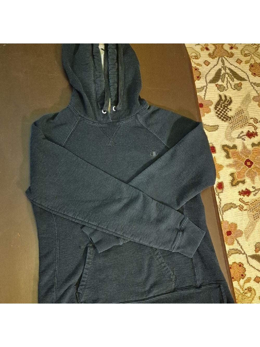 Champion Heavy Weight Double Lined Hoodie Sz.M. Good Vintage Cond.(#1674)
